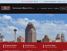 Tablet Screenshot of investmentrealty.com